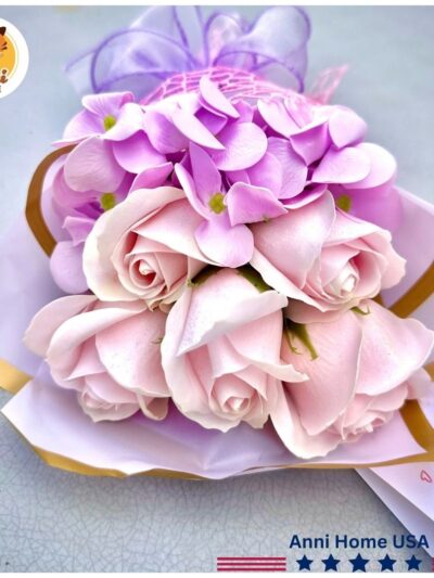 RS01 - Rose Soap Flower Bouquet – Size S