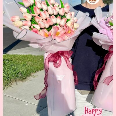 Super Large - Tulip Soap Flower Bouquet -XL